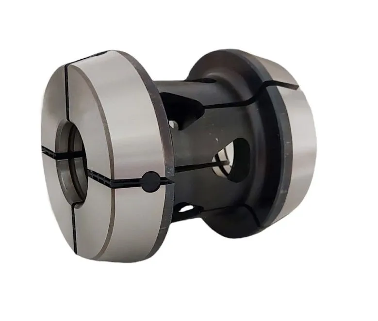 016024 Pinza a doppio cono TONDA per torni monomandrino diametro 34mm - Lunghezza 56mm