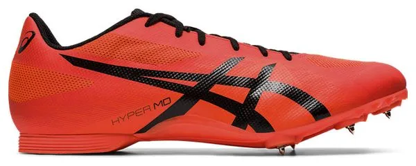 Asics Hyper MD 7 Red Unisex Running Shoes