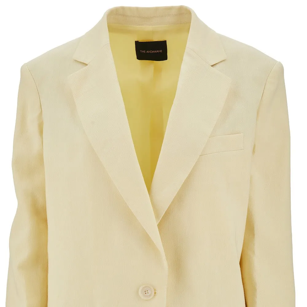 Blazer oversize 'Guia' in misto lino