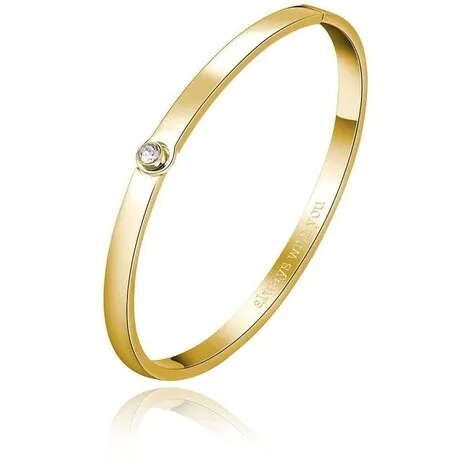 BROSWAY Bracciale rigido Brosway in acciaio gold 