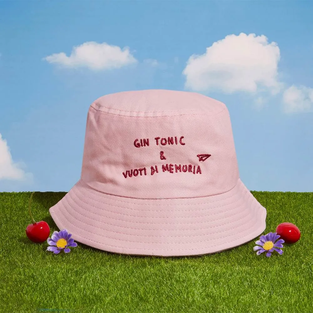 Bucket Hat Gin Tonic e vuoti di memoria