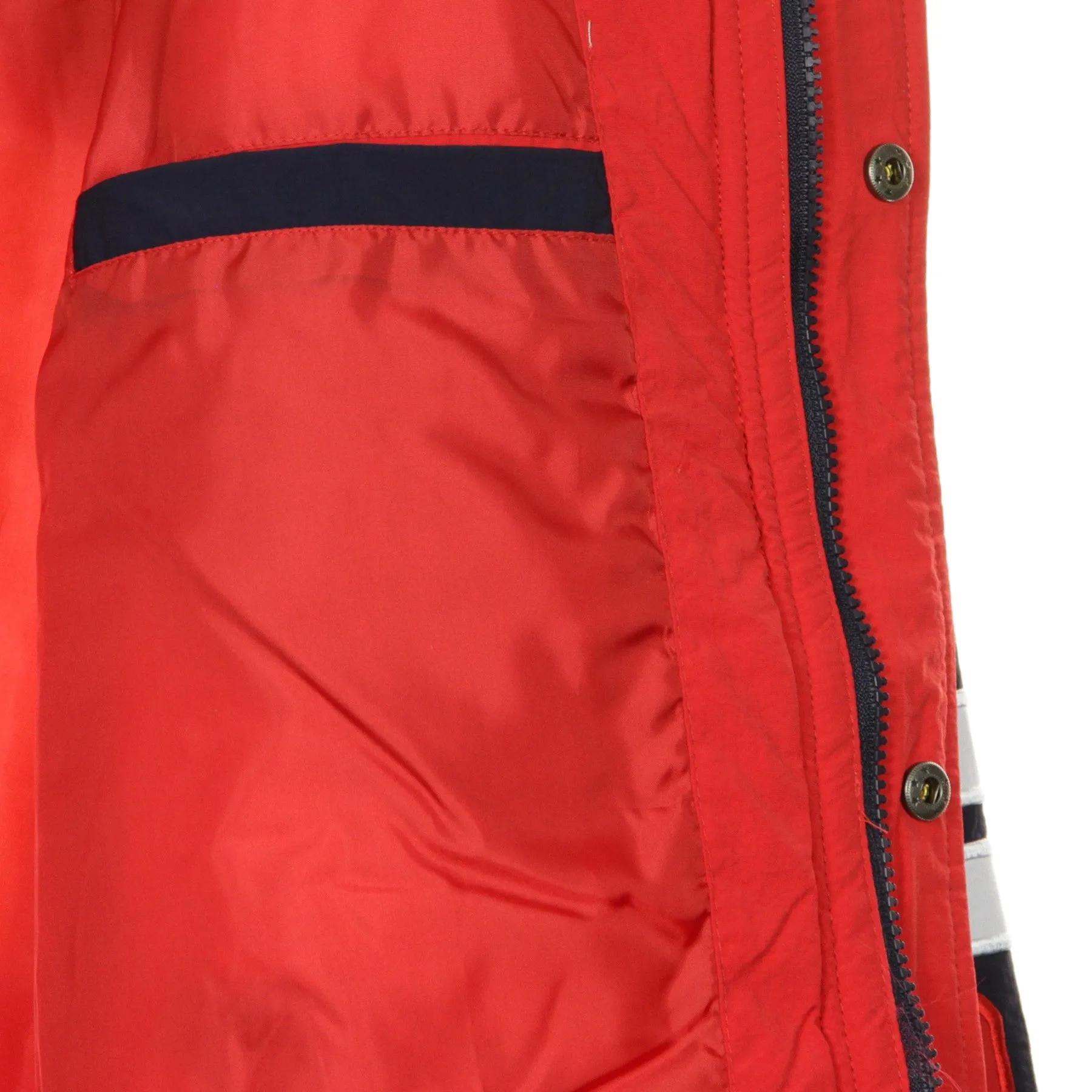 Giaccone Uomo Nikolla Padded Black Iris/true Red/bright White