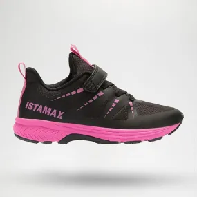 ISTAMAX KIDS IMAA3805 Nero/Fuxia scarpa antipronazione waterproof bambini