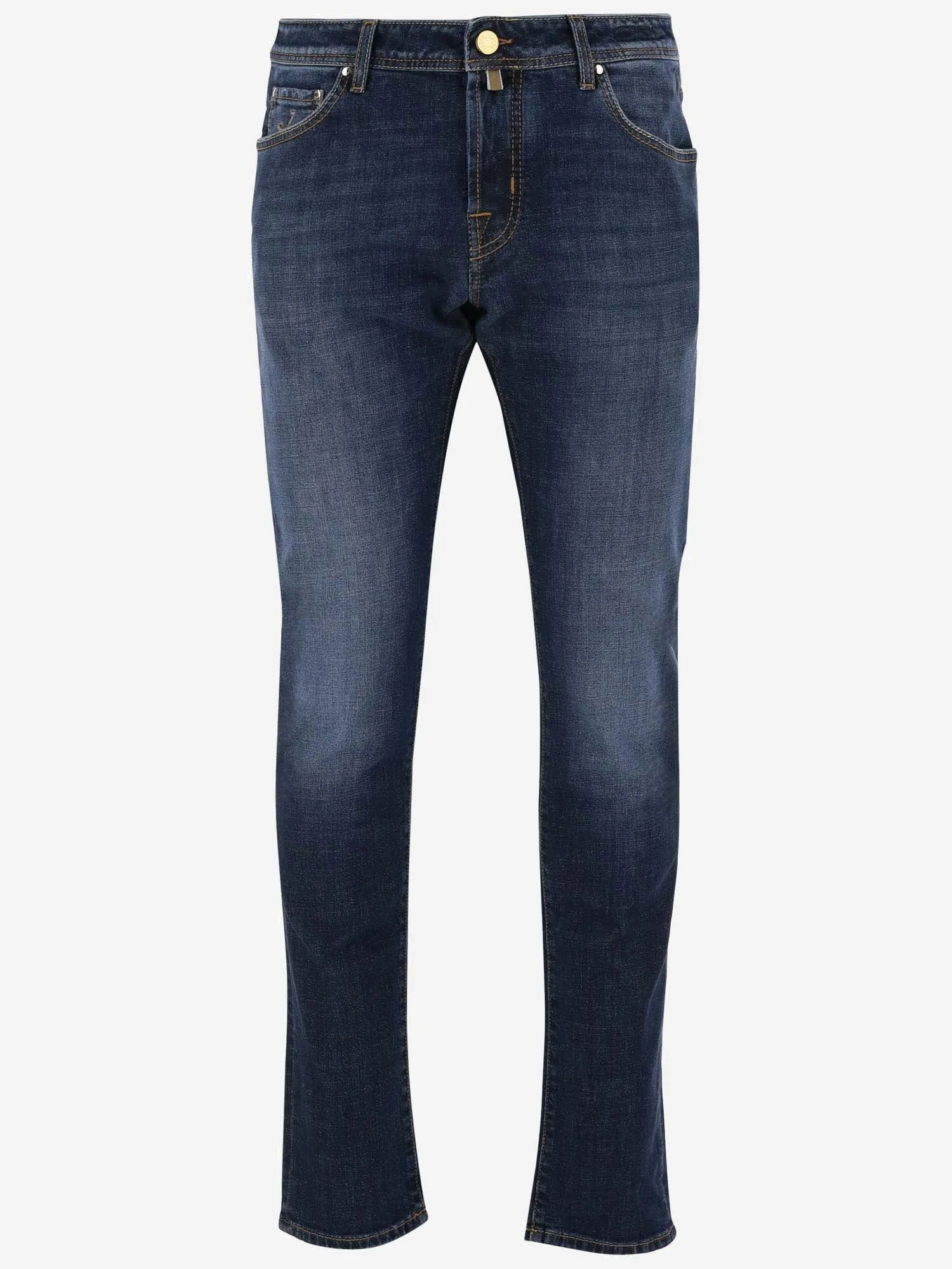 Jeans di denim di cotone Jacob Cohen Stretch