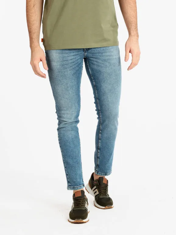 Johnny Looper Jean léger coupe slim pour homme