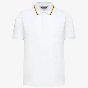 K-way  ---------    ------------ abbigliamento polo jud bianco