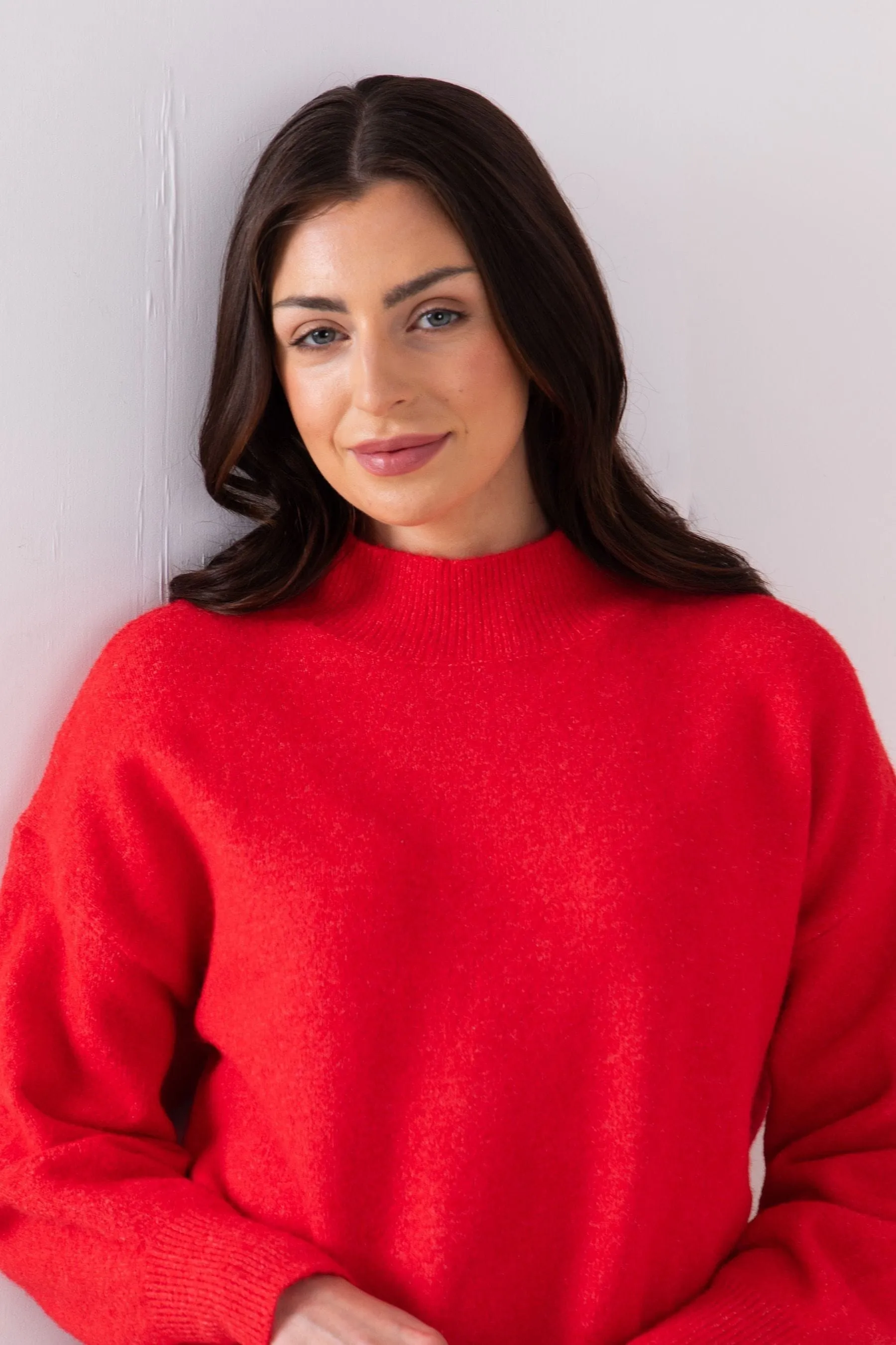 Lakeland Leather Sheeka High Neck Jumper    