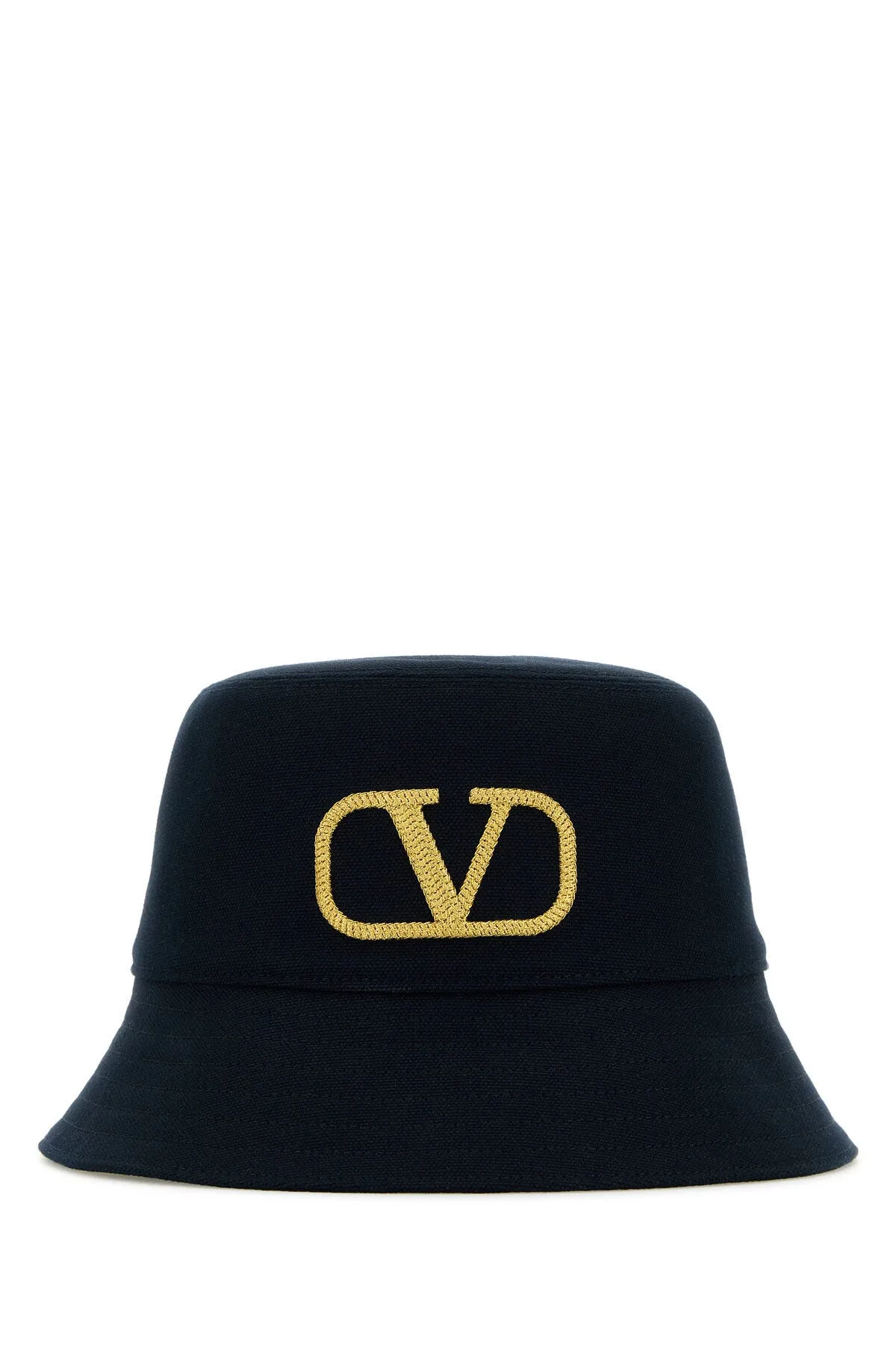 Midnight blue cotton bucket hat    