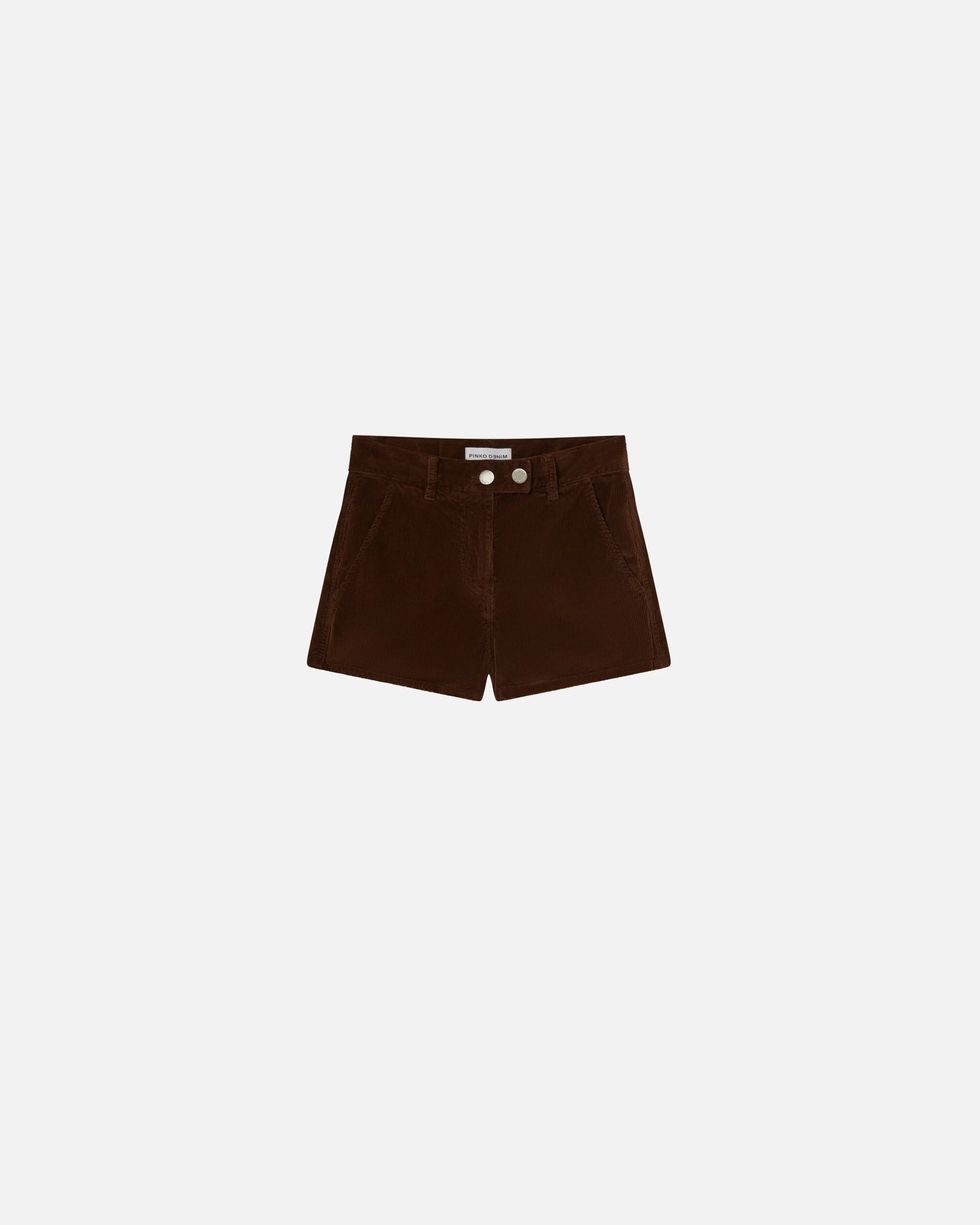  Pantaloncini shorts in velluto millerighe    