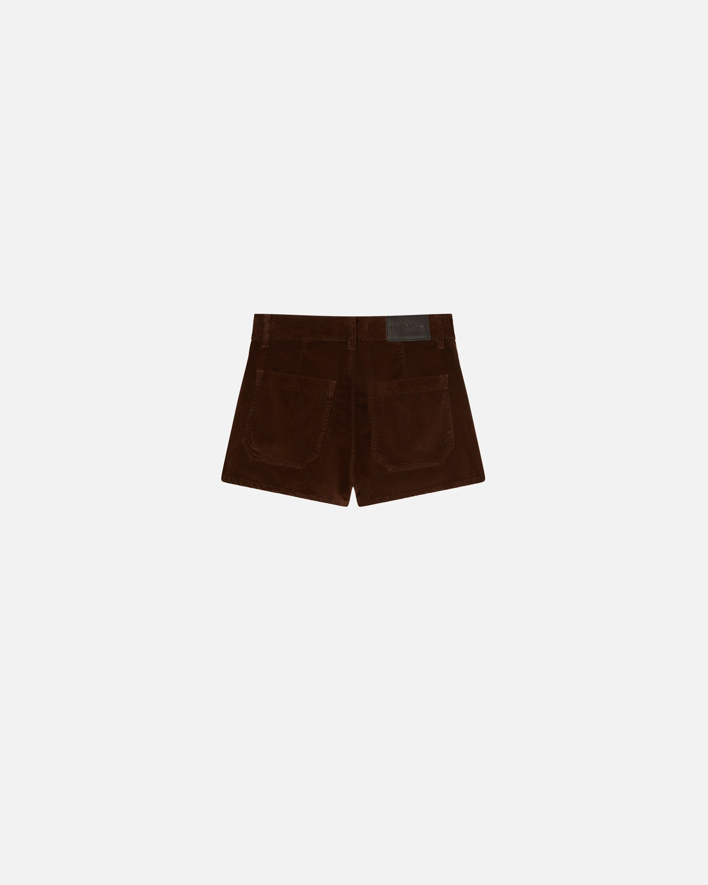  Pantaloncini shorts in velluto millerighe    
