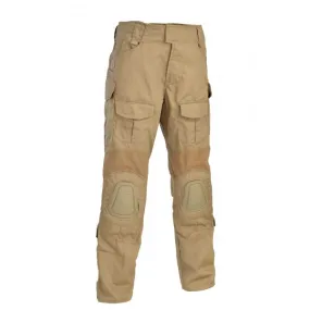 Pantaloni tattici Gladio tactical con ginocchiere esterne Coyote