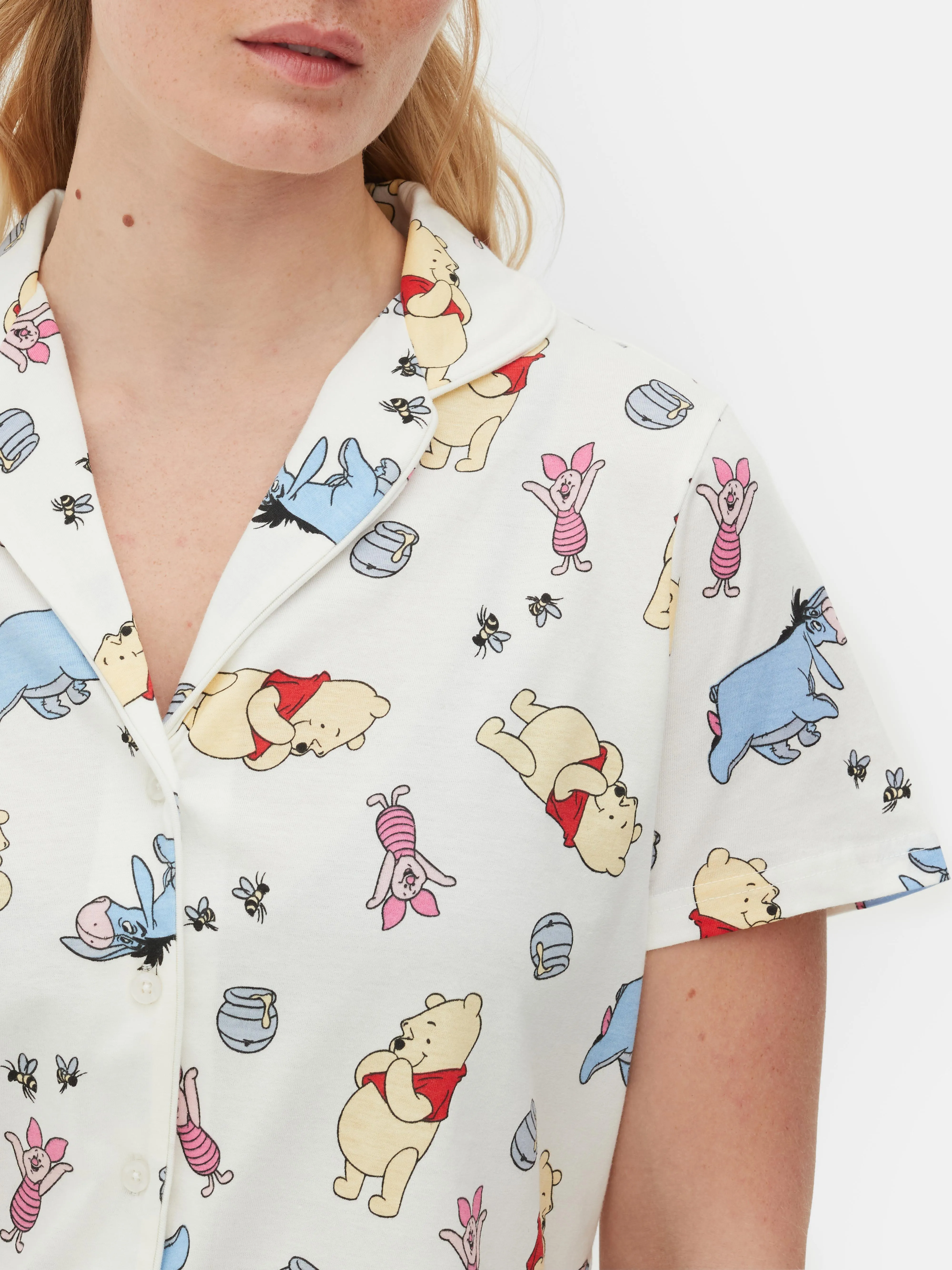 Pigiama corto con camicia e pantaloncini Disney