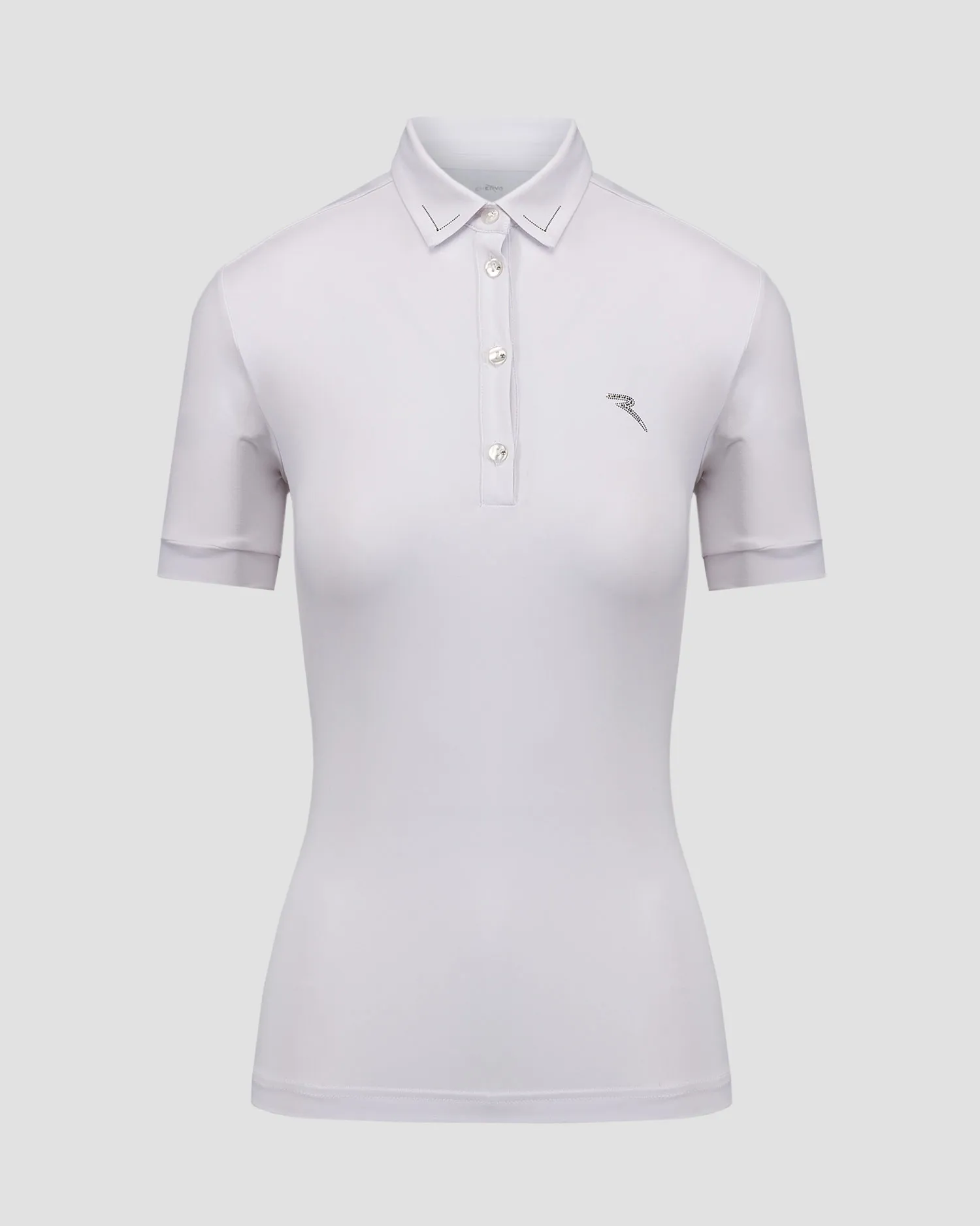 Polo bianca da donna Chervo Antracite 66417-100