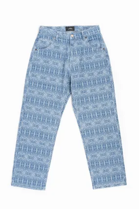 RASSVET DENIM PANTS WOVEN BLUE