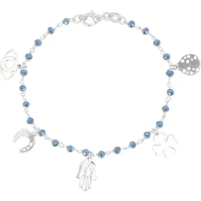 SARNIORO Bracciale portafortuna Sarnioro in argento