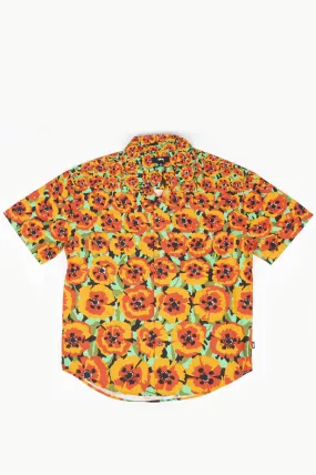 STUSSY POPPY SHIRT ORANGE