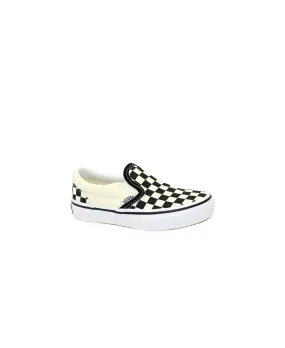 VANS CLASSIC SLIP-ON ZBUEO11 black white scacchi scarpe unisex sneakers elastici