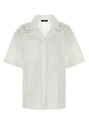 White poplin shirt    